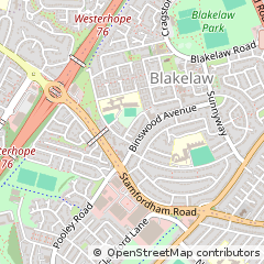 Map of Newcastle Upon Tyne