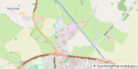 Map of Shropshire