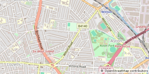 Map of Birmingham