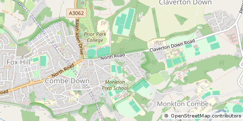 Map of Bath