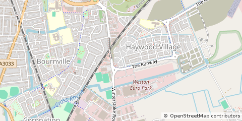 Map of Weston-Super-Mare