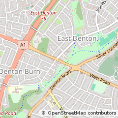 Map of Newcastle Upon Tyne