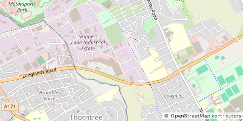 Map of Middlesbrough