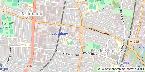 Map of Enfield