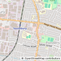Map of Enfield