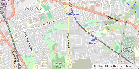 Map of Manchester, Greater Manchester