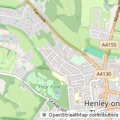 Map of Henley-on-Thames