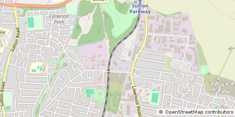 Map of Kirkby in Ashfield, Nottinghamshire