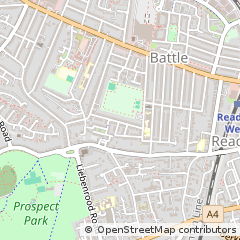 Map of Reading