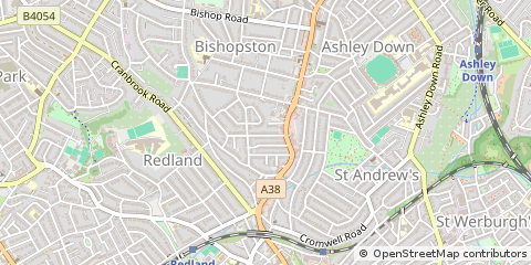 Map of Bristol