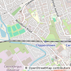 Map of Carrickfergus