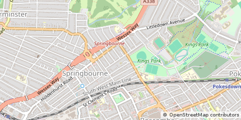 Map of Bournemouth