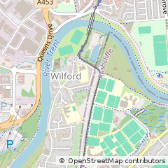 Map of Nottingham