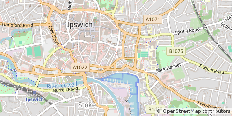 Map of Ipswich
