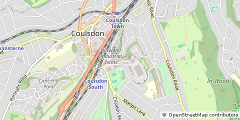 Map of Coulsdon