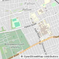 Map of Sunderland