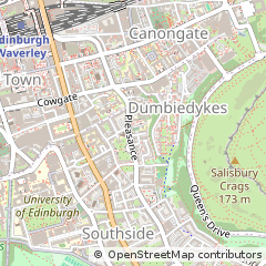 Map of Edinburgh