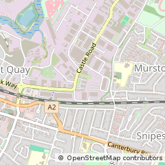 Map of Sittingbourne