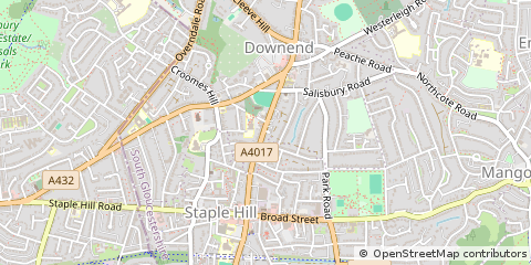 Map of Bristol
