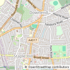 Map of Bristol