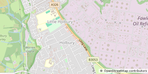 Map of Southampton