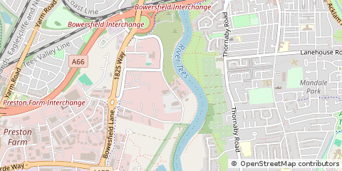 Map of Stockton