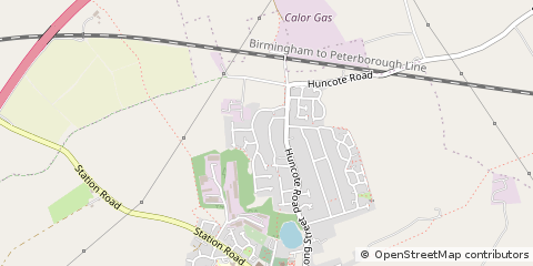 Map of Leicester