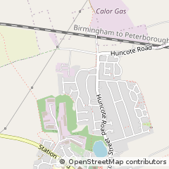 Map of Leicester