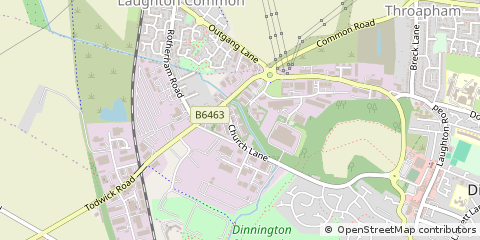 Map of Sheffield, South Yorkshire