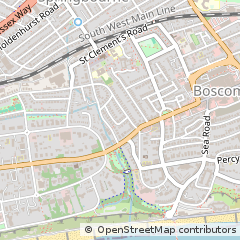 Map of Bournemouth
