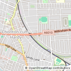Map of Manchester