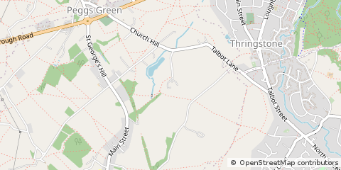 Map of Swannington, Leics
