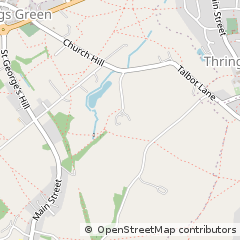 Map of Swannington, Leics