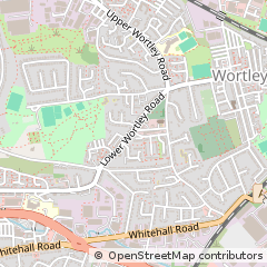Map of Leeds, West Yorkshire