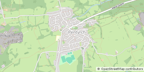 Map of Cardiff