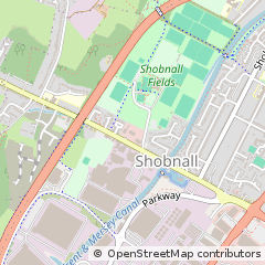 Map of Burton-on-Trent