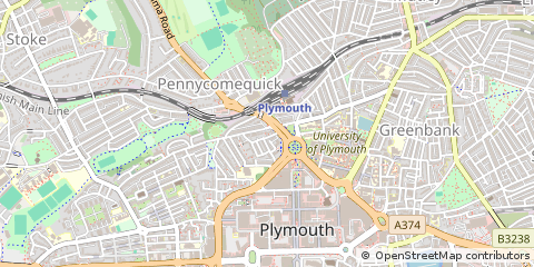 Map of Plymouth