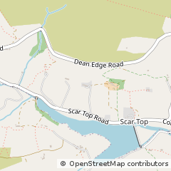 Map of Keighley, West Yorkshire