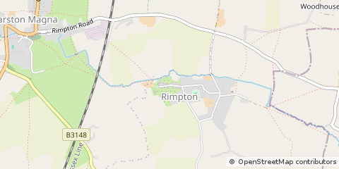 Map of Yeovil, Somerset