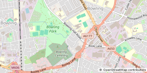 Map of Bradford