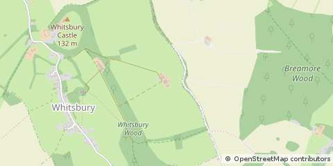 Map of Fordingbridge, Hampshire