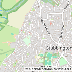 Map of Fareham, Hampshire