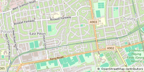 Map of Edinburgh