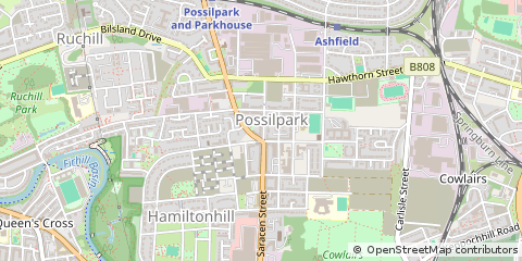 Map of Glasgow