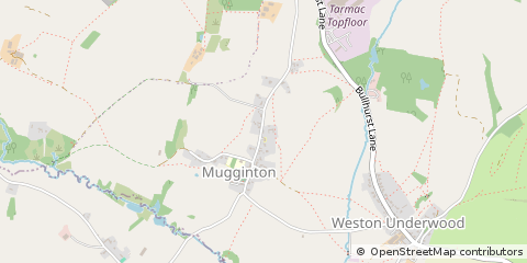 Map of Ashbourne