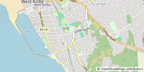 Map of Wirral