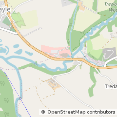 Map of Wadebridge, Cornwall