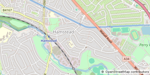 Map of Birmingham