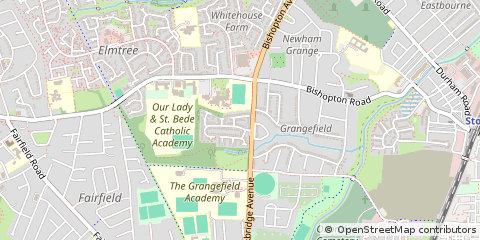 Map of Stockton-on-Tees