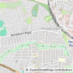 Map of Darlington, Co Durham